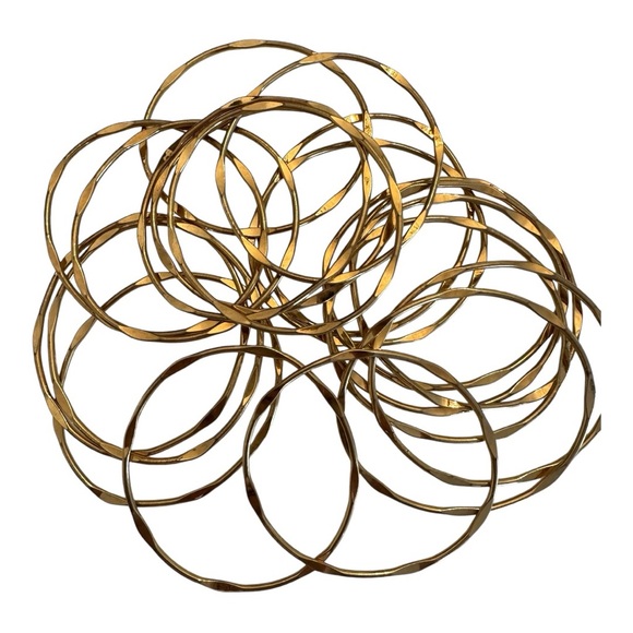 Ralph Lauren | Gold-Tone Bangles / Bracelets | Set of 20 - Picture 6 of 16